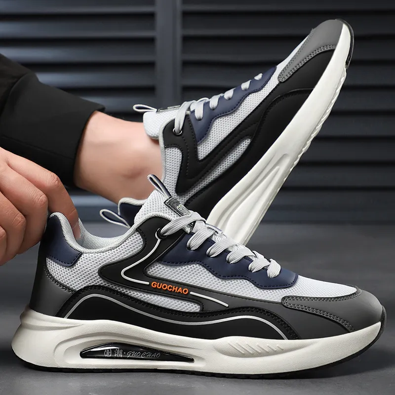 MEKY Abrasion Resistant Breathable Slip Resistant Low Top Running Shoes Men's-14