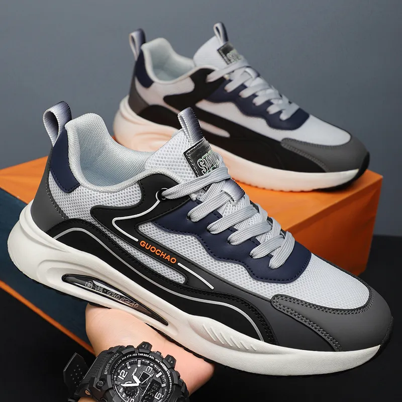 MEKY Abrasion Resistant Breathable Slip Resistant Low Top Running Shoes Men's-13
