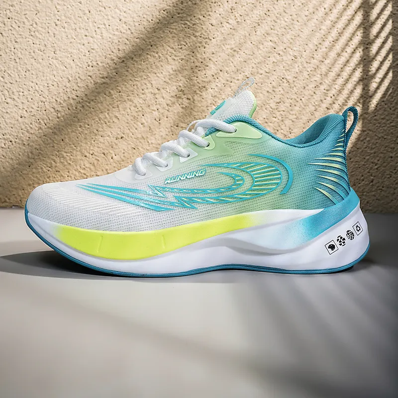 MEKY Cushioned Slip-Resistant Abrasion-Resistant Low-Top Casual Training Sprint Running Shoes Men's-13