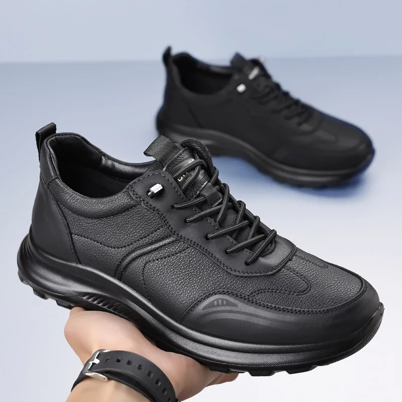 MEKY Cushioned Slip-Resistant Abrasion-Resistant Low-Top Casual Running Shoes Men's-7