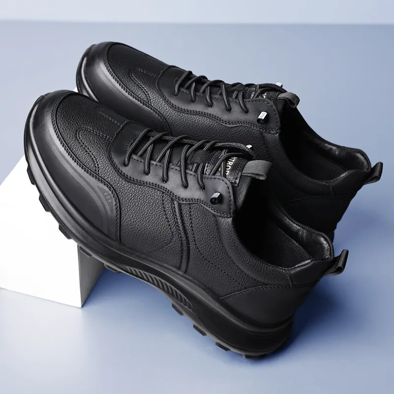 MEKY Cushioned Slip-Resistant Abrasion-Resistant Low-Top Casual Running Shoes Men's-8