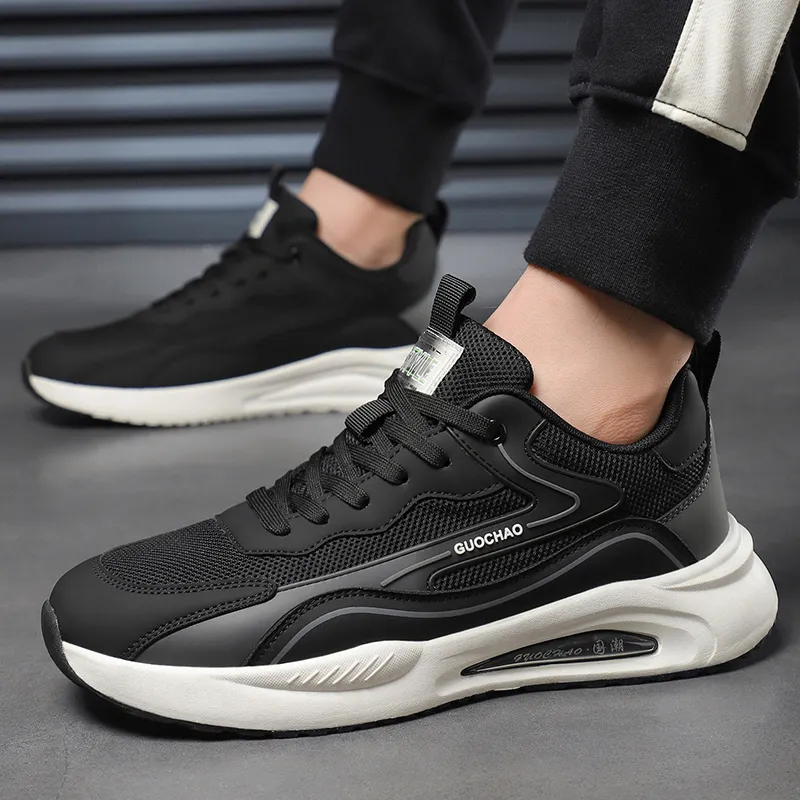 MEKY Abrasion Resistant Breathable Slip Resistant Low Top Running Shoes Men's-8