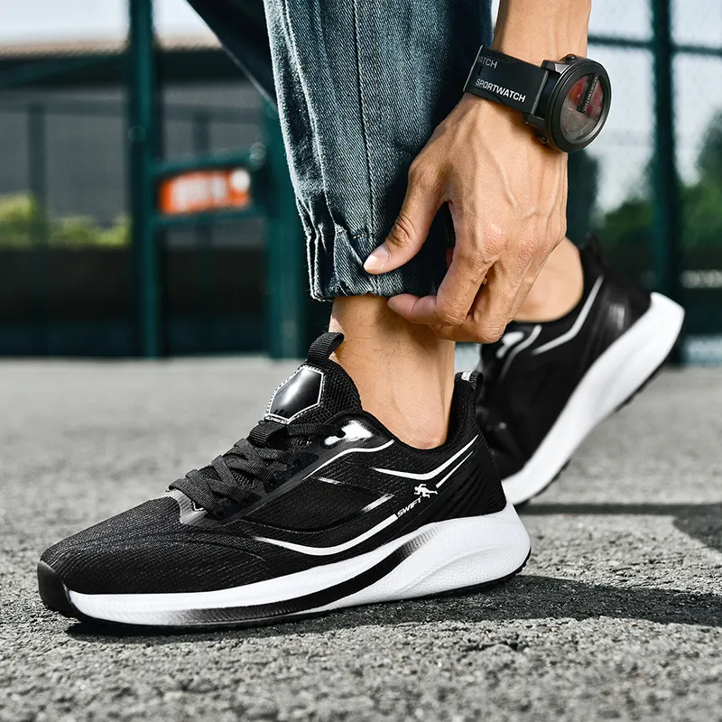 MEKY Running Shoes Men Low Top-8