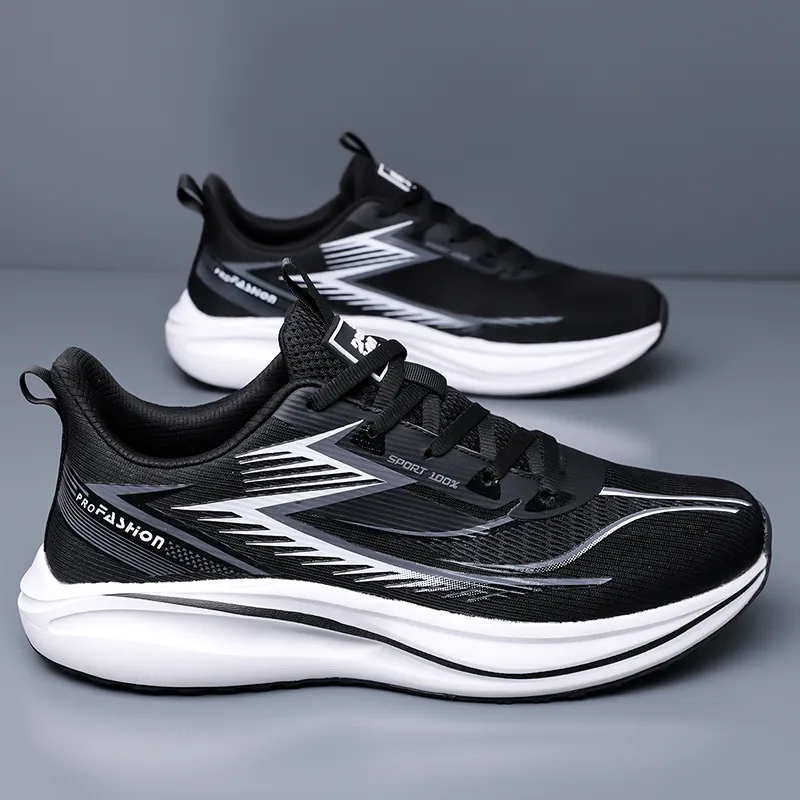 MEKY Cushioning, Slip Resistant, And Abrasion Resistant Low Top Physical Fitness Test Physical Exam Running Shoes Men's-11