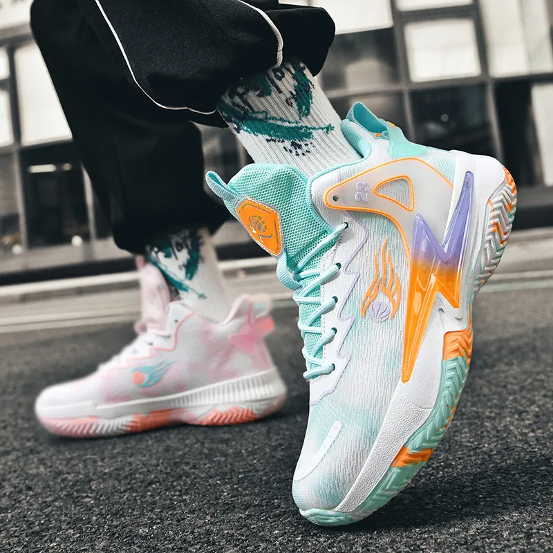 MEKY Cushioning Rebound Height Increasing Abrasion Resistant Breathable Slip Resistant Low Top Basketball Shoes Unisex-27