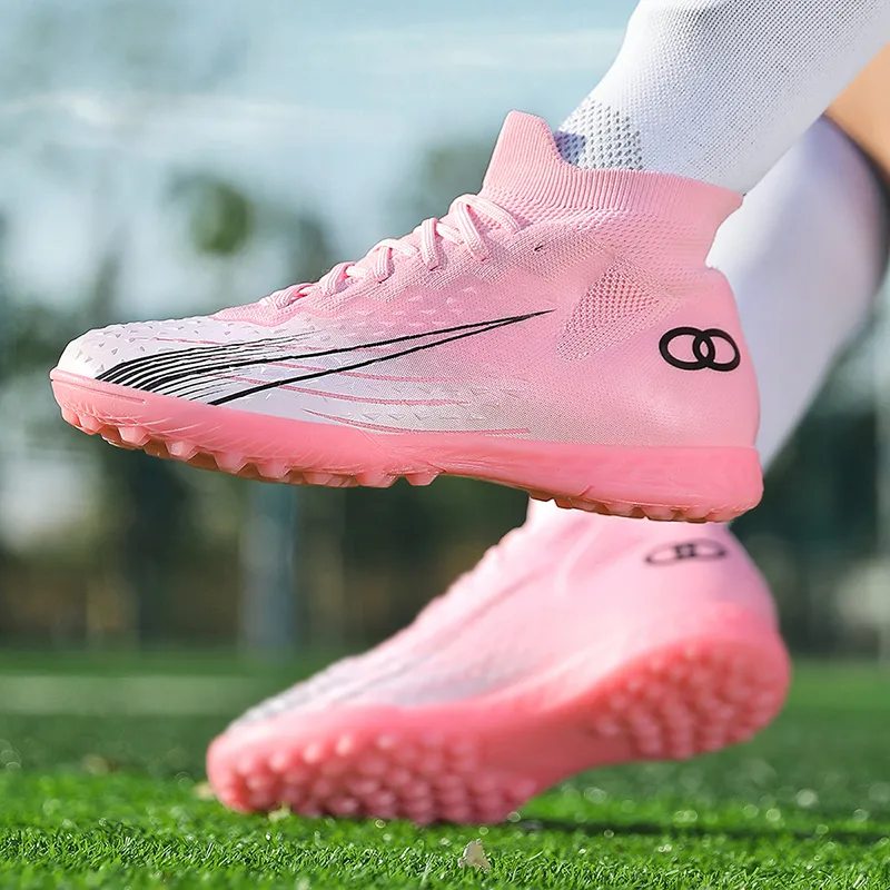 MEKY TF Rubber Broken Studs Artificial Ground Natural Ground Slip-Resistant Coverage Soccer Shoes Unisex-6