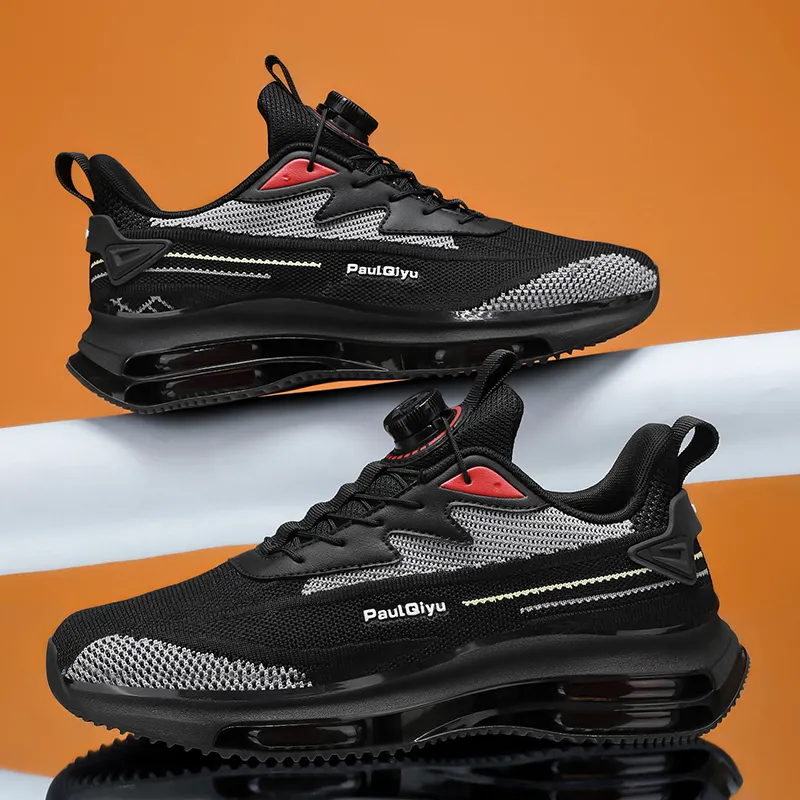 MEKY Cushioning Breathable Height Increasing Low Top Casual Training Sprint Running Shoes Men's-16