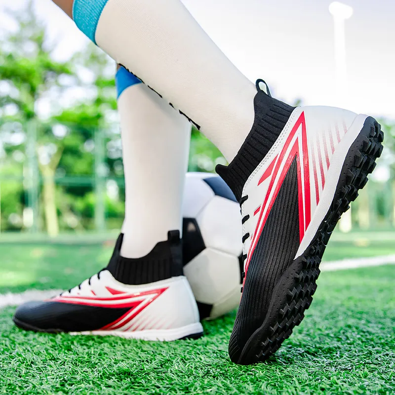 MEKY TF Turf Soft Ground, Artificial Ground, Natural Ground Breathable Coverage Impact Resistant Soccer Shoes Men's-3
