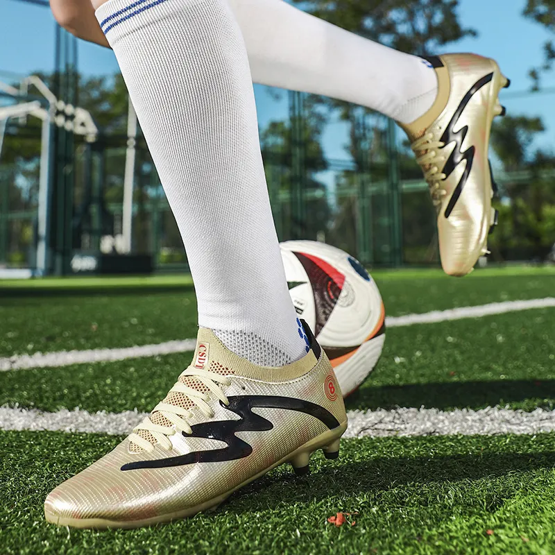 MEKY AG Rubber Short Studs Artificial Ground Breathable Coverage Soccer Shoes Unisex-4