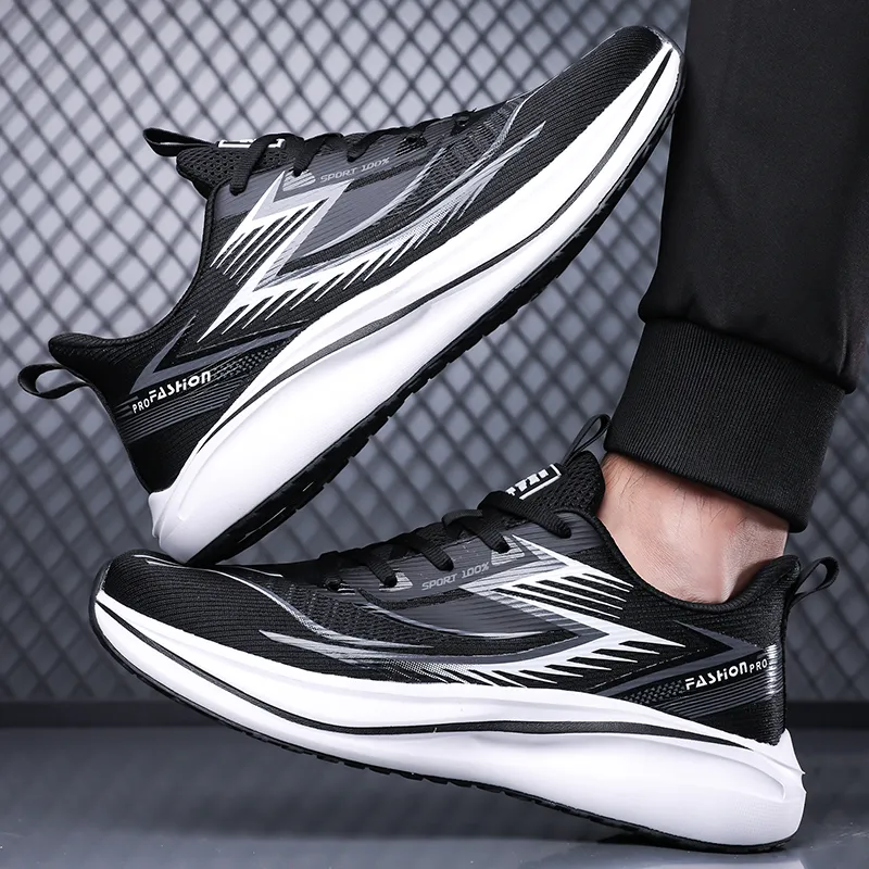 MEKY Cushioning, Slip Resistant, And Abrasion Resistant Low Top Physical Fitness Test Physical Exam Running Shoes Men's-14