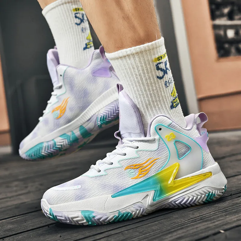 MEKY Cushioning Rebound Height Increasing Abrasion Resistant Breathable Slip Resistant Low Top Basketball Shoes Unisex-21
