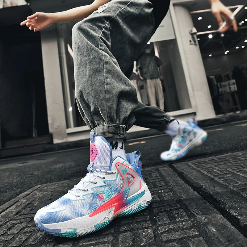 MEKY Cushioning Rebound Height Increasing Abrasion Resistant Breathable Slip Resistant Low Top Basketball Shoes Unisex-16