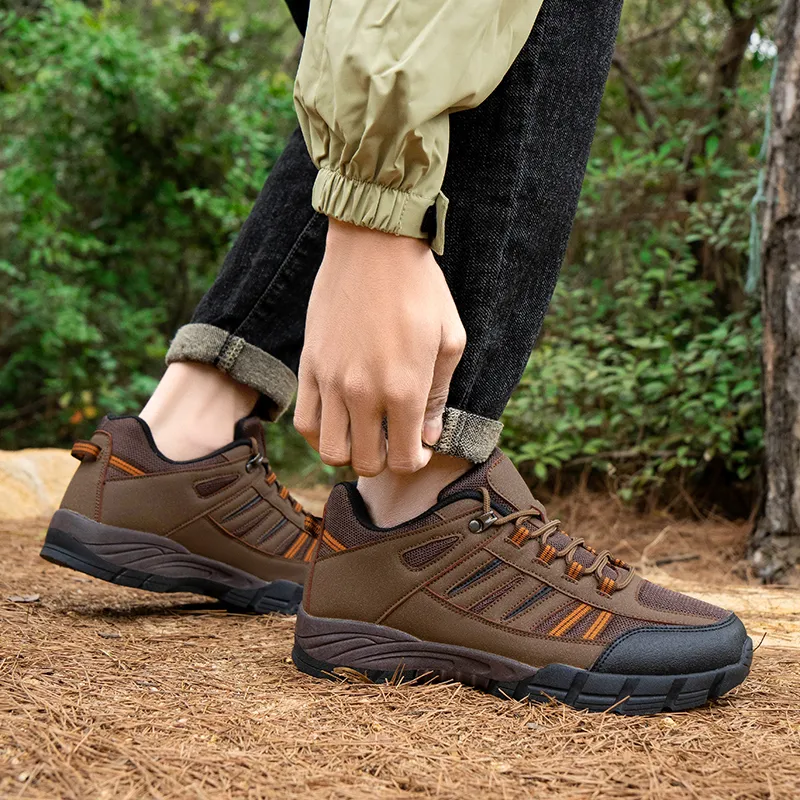 MEKY Slip Resistant, Abrasion Resistant, Breathable Low Top Outdoor Shoes Men's-16