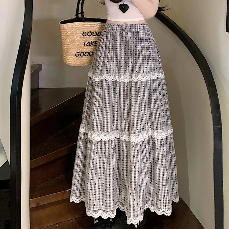 DOSOHEB Casual Long Skirt Women's-8