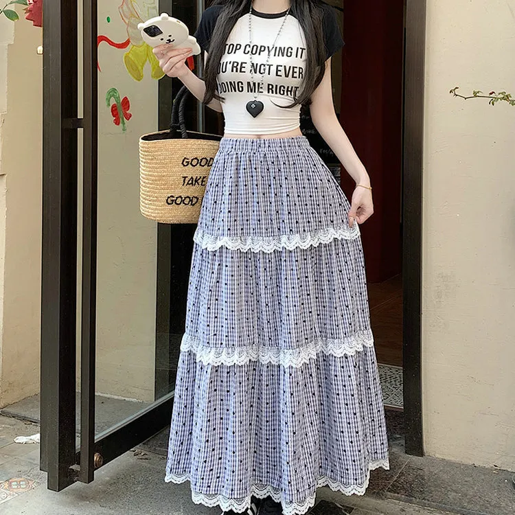 DOSOHEB Casual Long Skirt Women's-1
