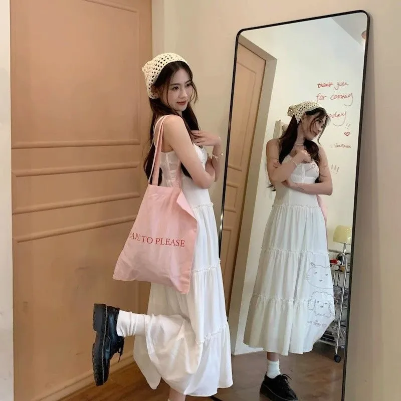 DOSOHEB Slip Dresses Women's-4