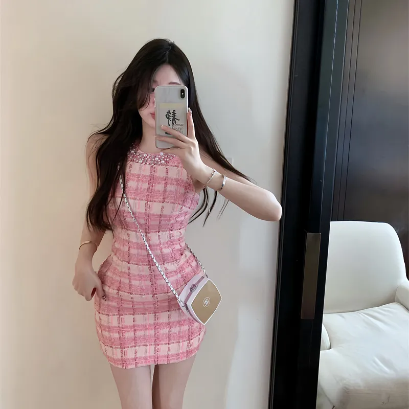 DOSOHEB Sleeveless Dress Women's-5