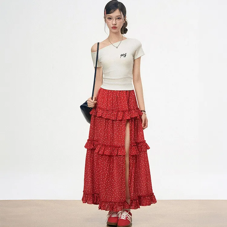 DOSOHEB Two Piece Skirt Sets Women's-5