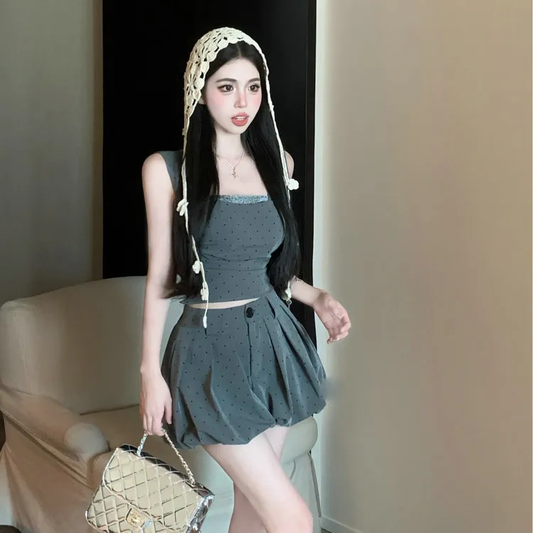DOSOHEB Two Piece Skirt Sets Women's-5