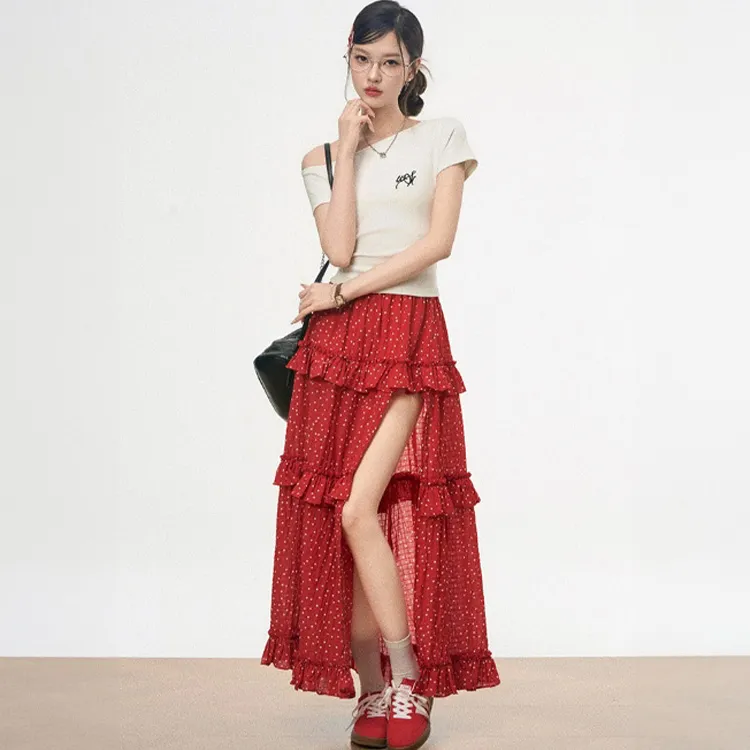 DOSOHEB Two Piece Skirt Sets Women's-6