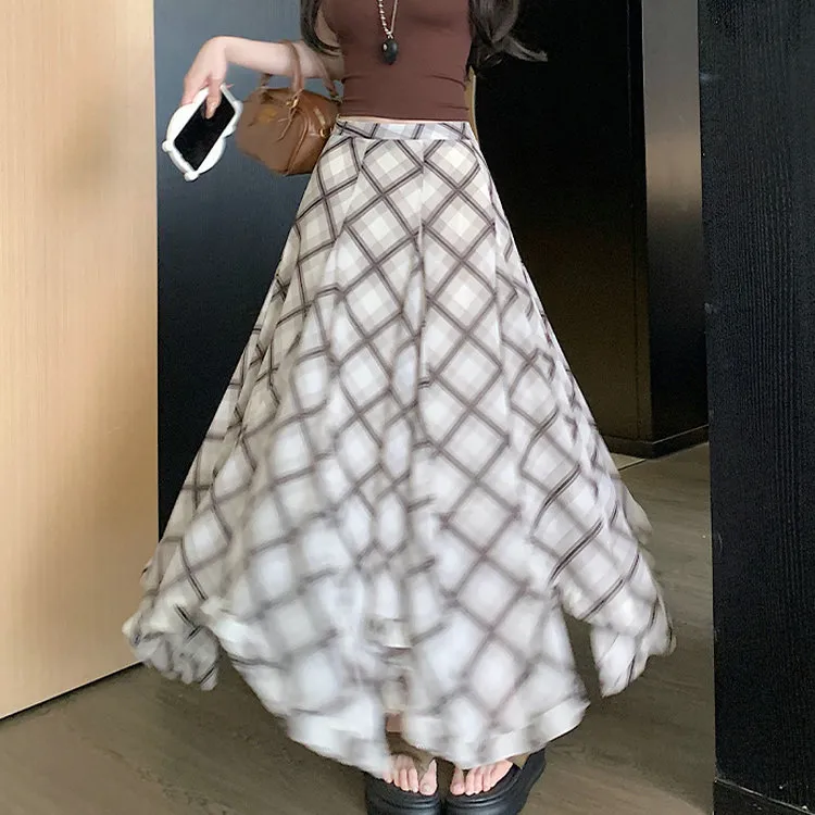 DOSOHEB Casual Long Skirt Women's-9