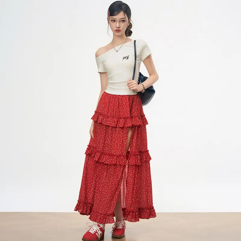 DOSOHEB Two Piece Skirt Sets Women's-3