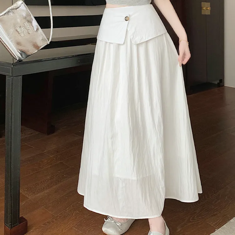DOSOHEB Casual Long Skirt Women's-2