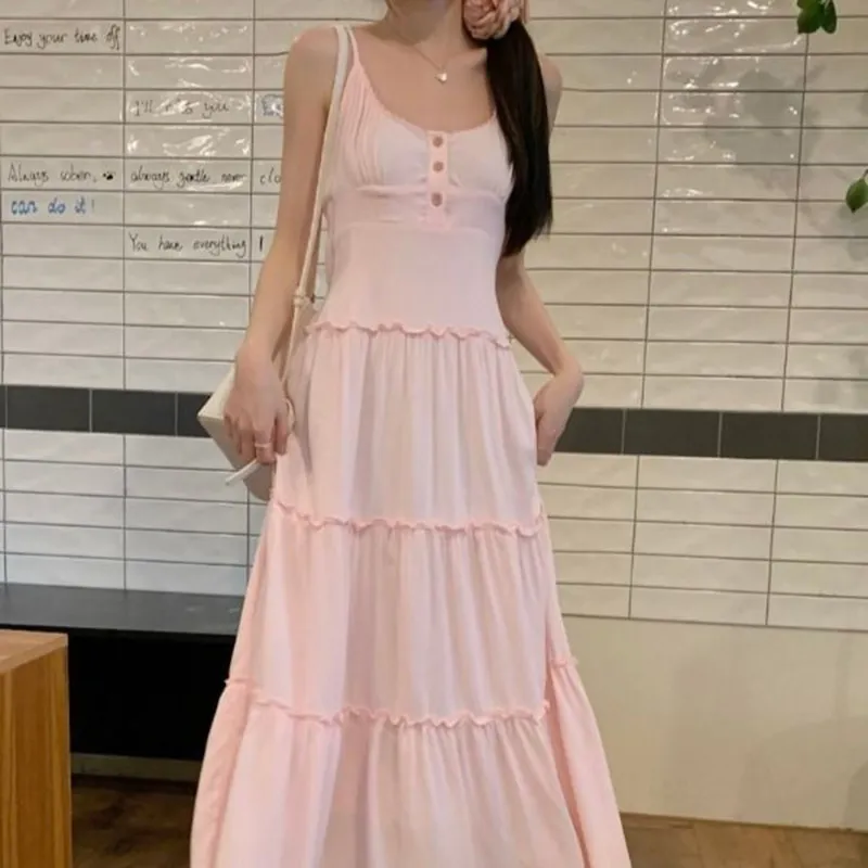 DOSOHEB Slip Dresses Women's-10