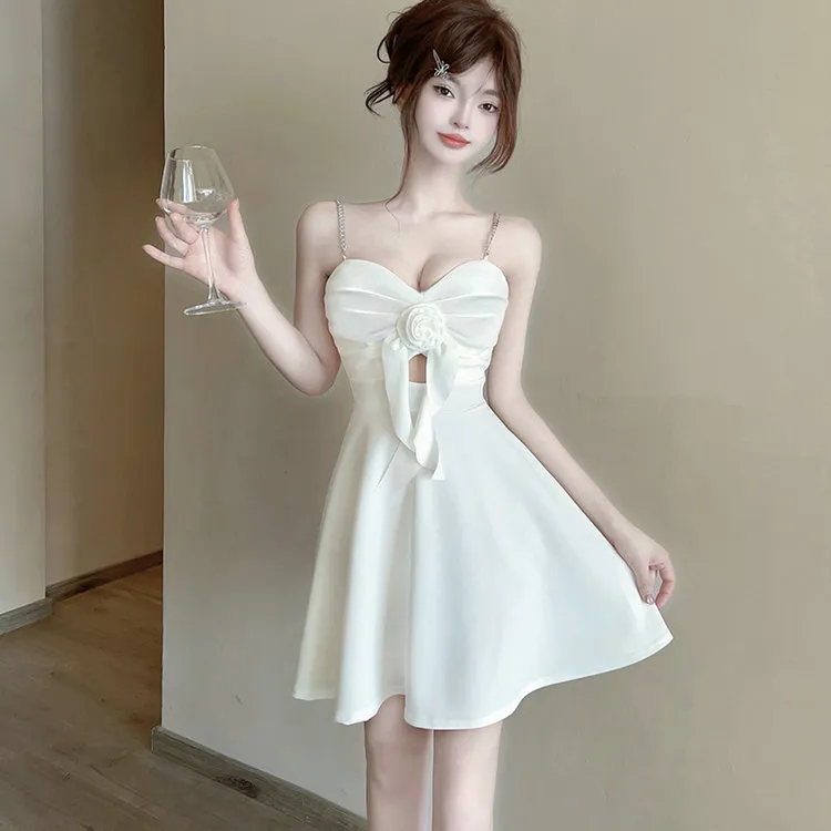 DOSOHEB Slip Dresses Women's-6