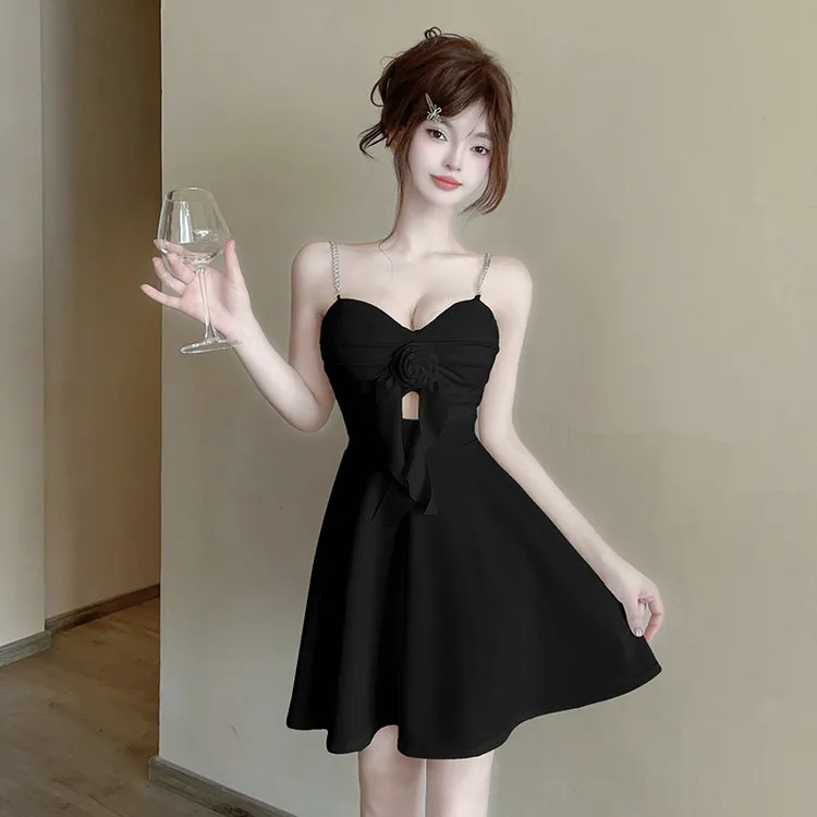 DOSOHEB Slip Dresses Women's-3