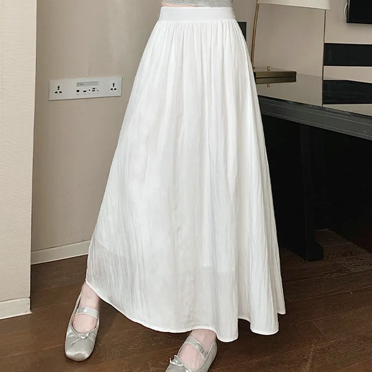 DOSOHEB Casual Long Skirt Women's-3