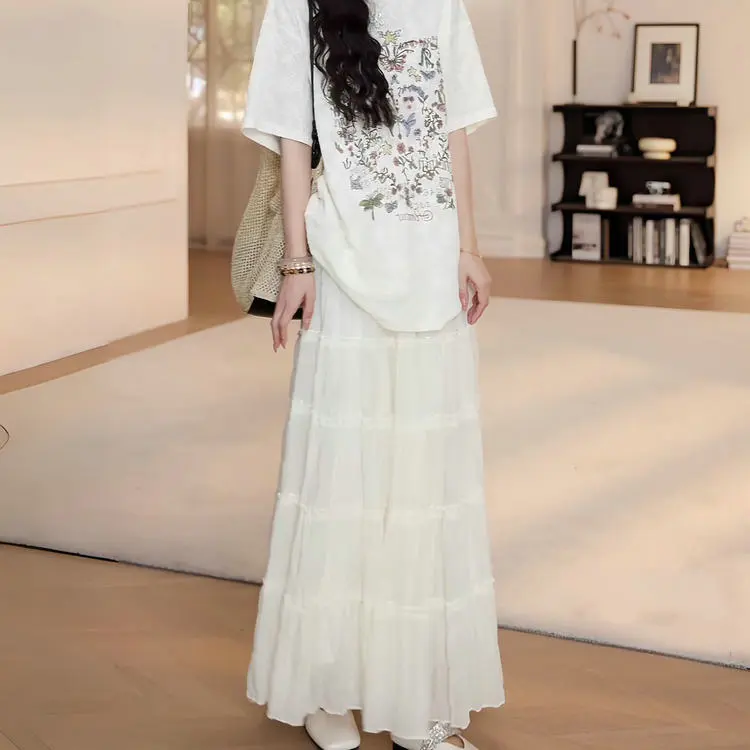 DOSOHEB Two Piece Skirt Sets Women's-4