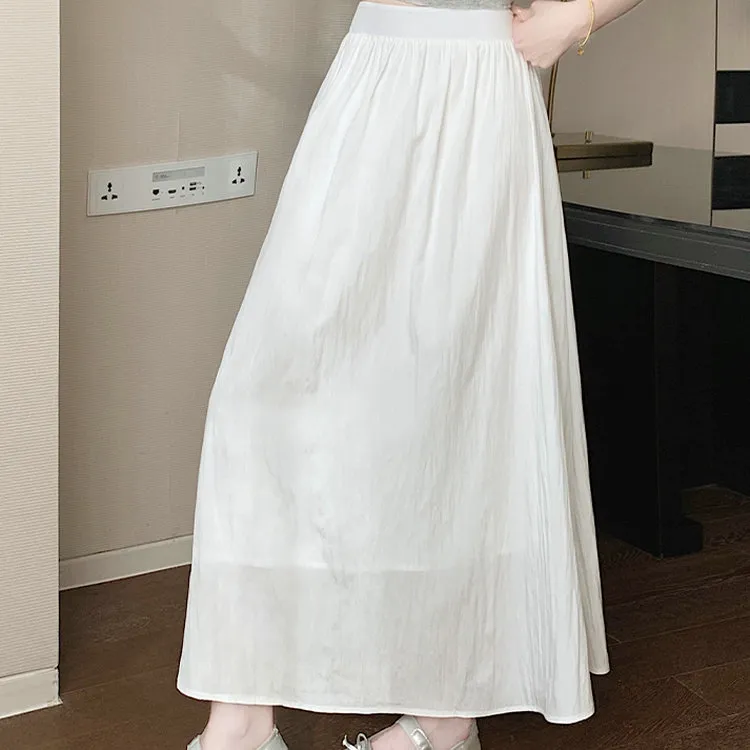 DOSOHEB Casual Long Skirt Women's-4