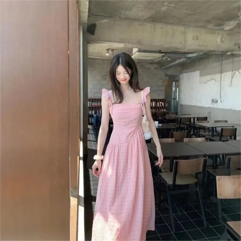 DOSOHEB Short Sleeved Dress Women's-0