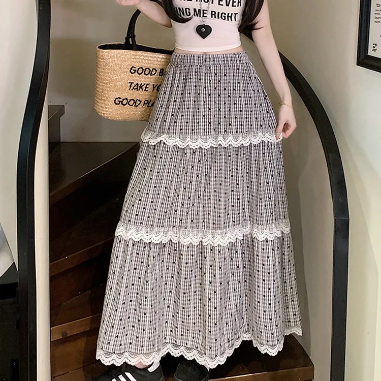 DOSOHEB Casual Long Skirt Women's-9