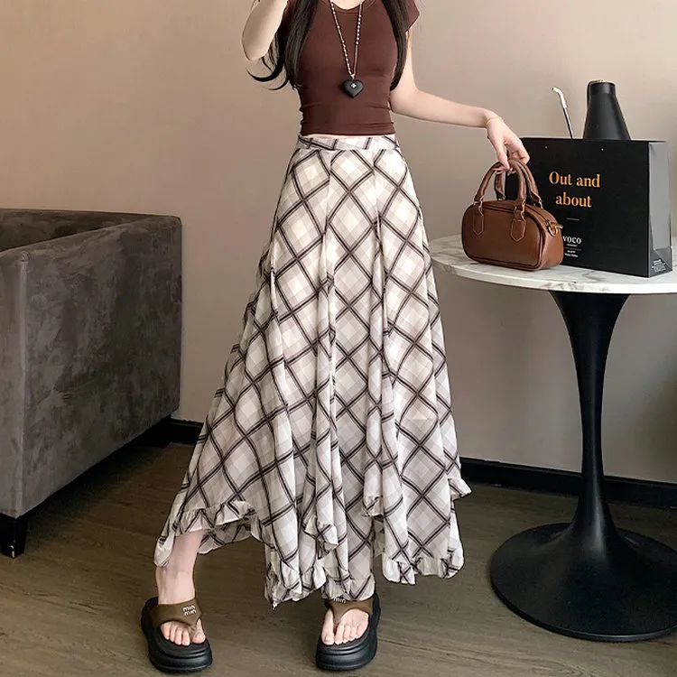 DOSOHEB Casual Long Skirt Women's-6