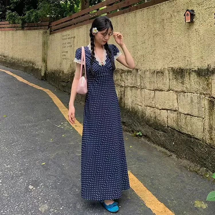 DOSOHEB Short Sleeved Dress Women's-2