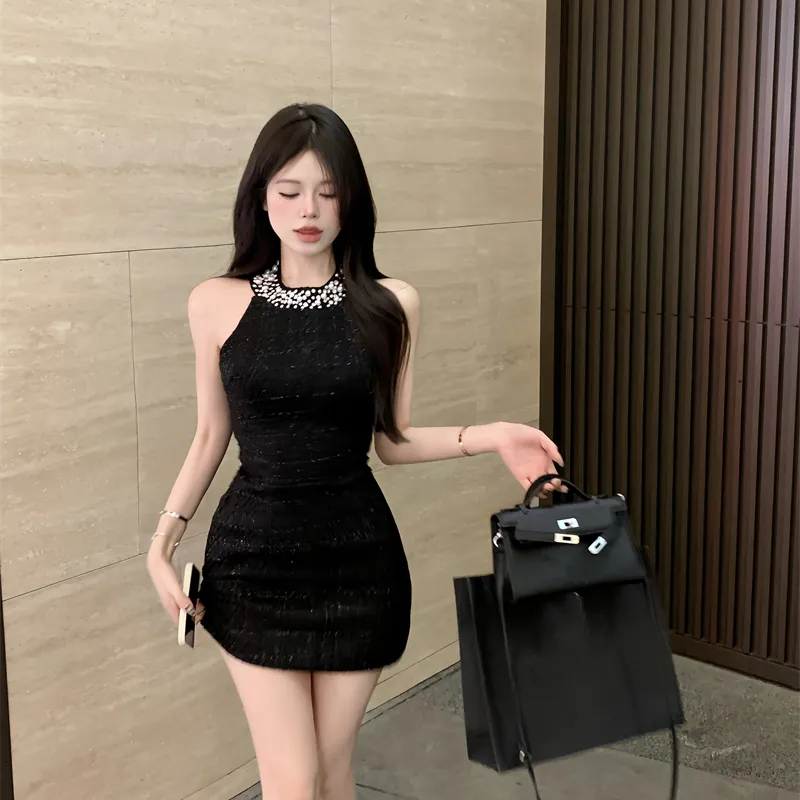 DOSOHEB Sleeveless Dress Women's-12