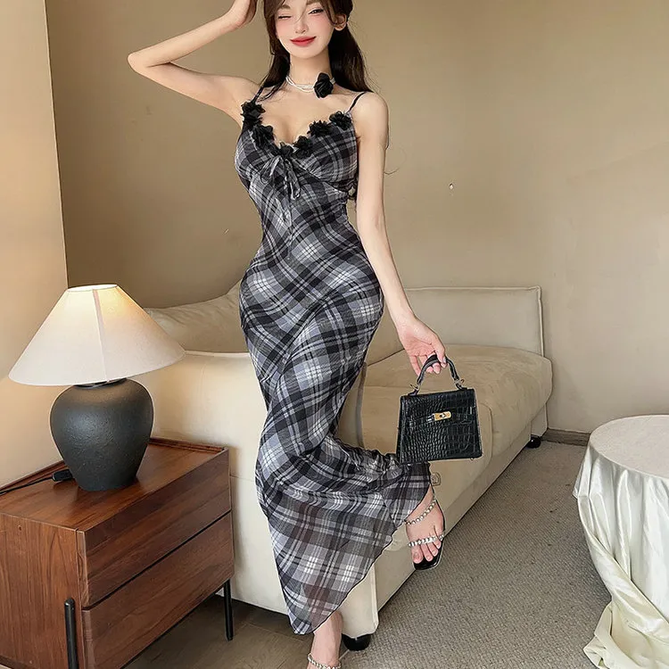 DOSOHEB Slip Dresses Women's-8