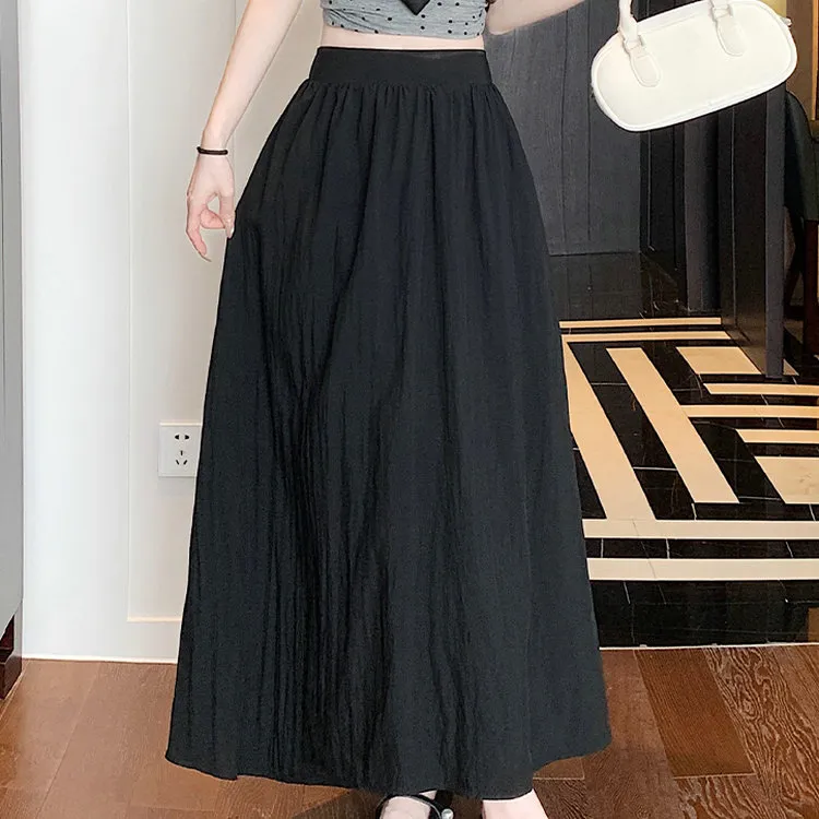 DOSOHEB Casual Long Skirt Women's-7