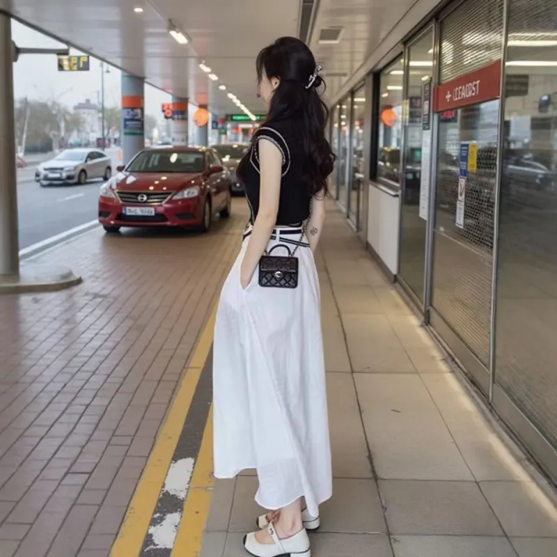 DOSOHEB Two Piece Skirt Sets Women's-2