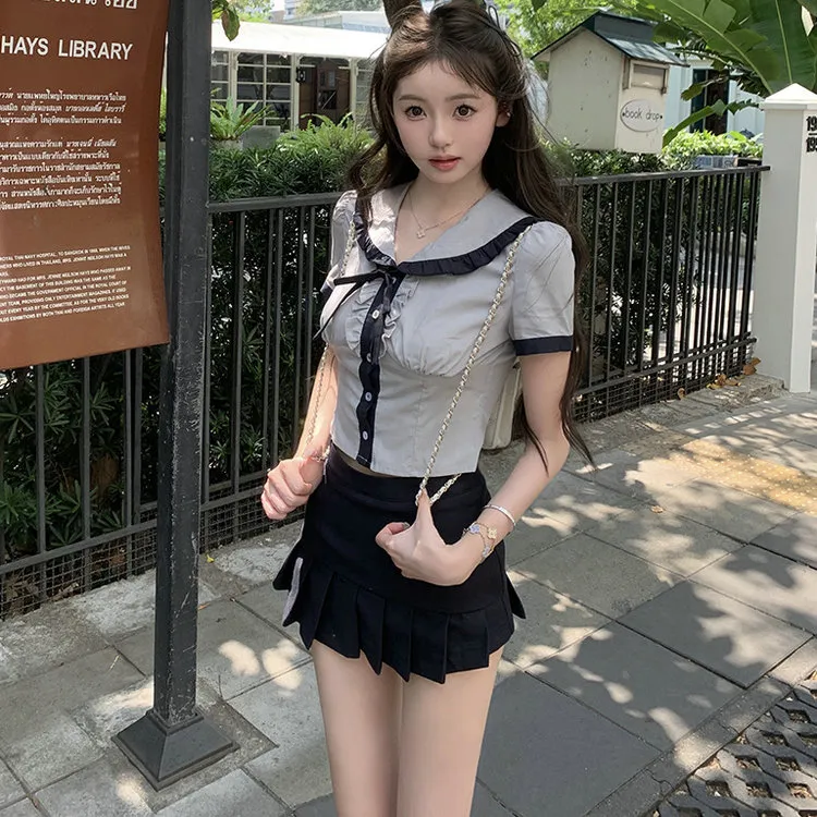 DOSOHEB Two Piece Skirt Sets Women's-7