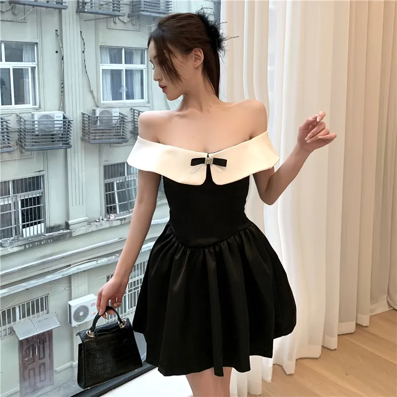 DOSOHEB Short Sleeved Dress Women's-2