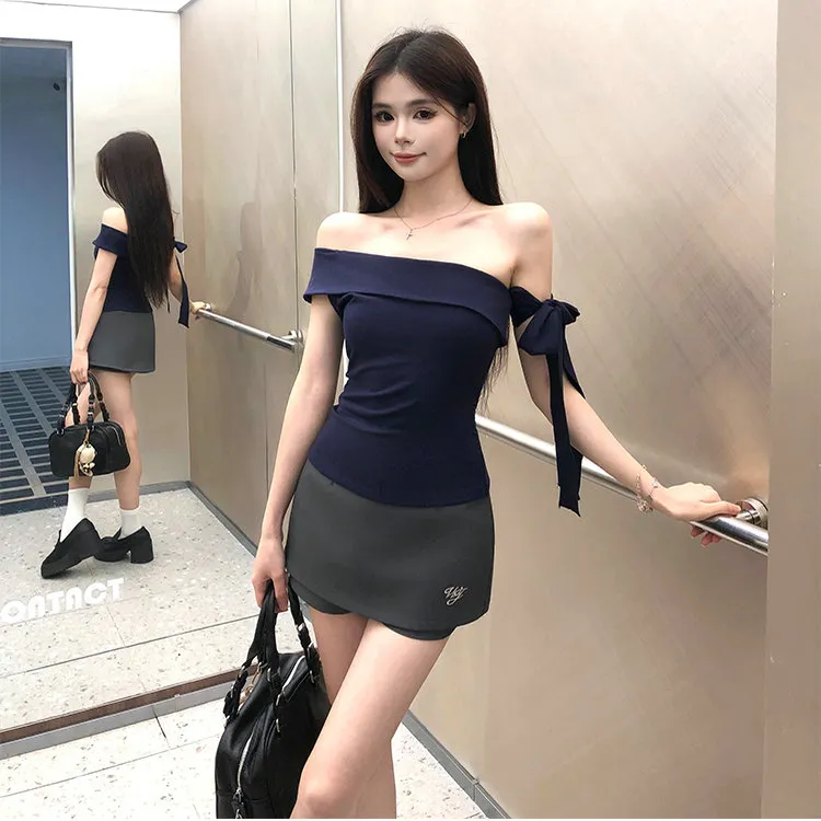 DOSOHEB Two Piece Skirt Sets Women's-3