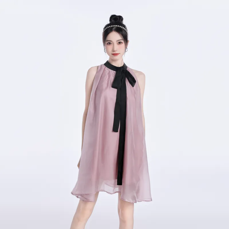 DOSOHEB Sleeveless Dress Women's-4