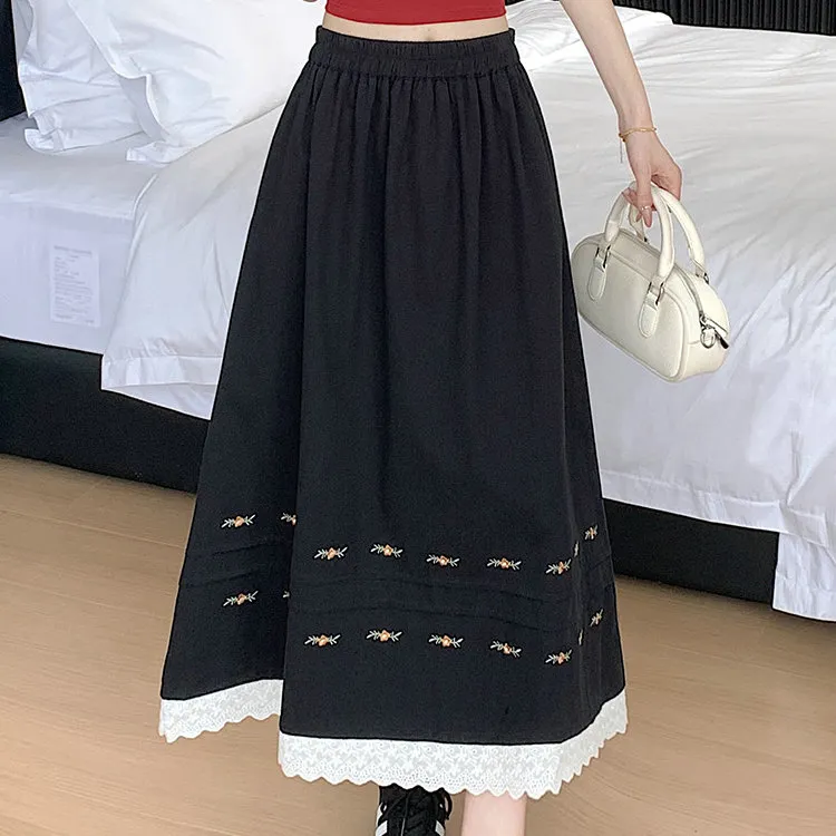 DOSOHEB Casual Long Skirt Women's-4