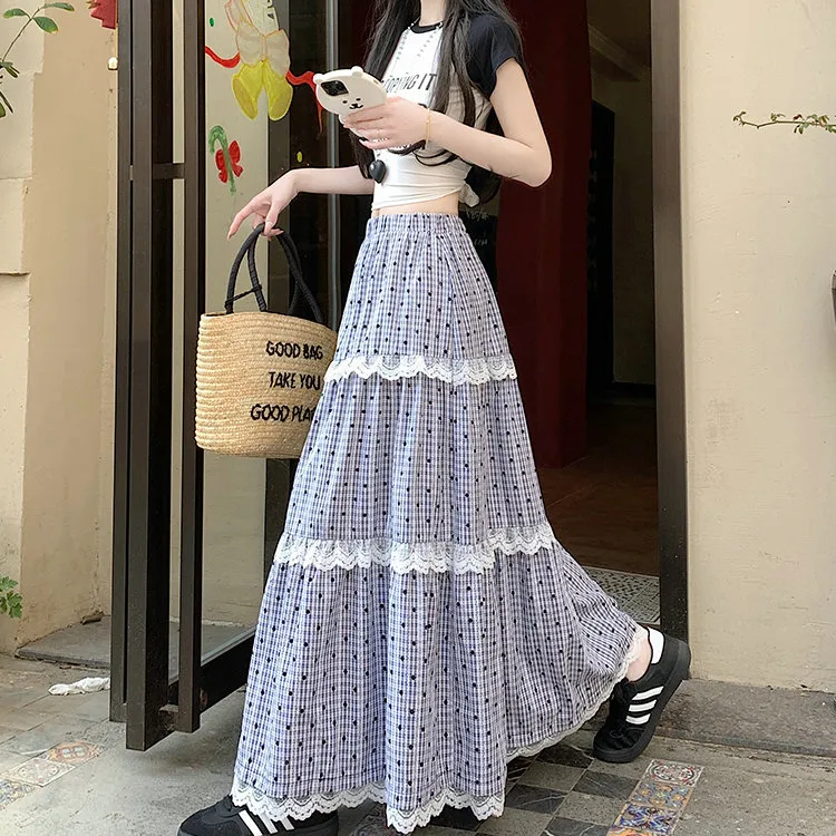 DOSOHEB Casual Long Skirt Women's-2