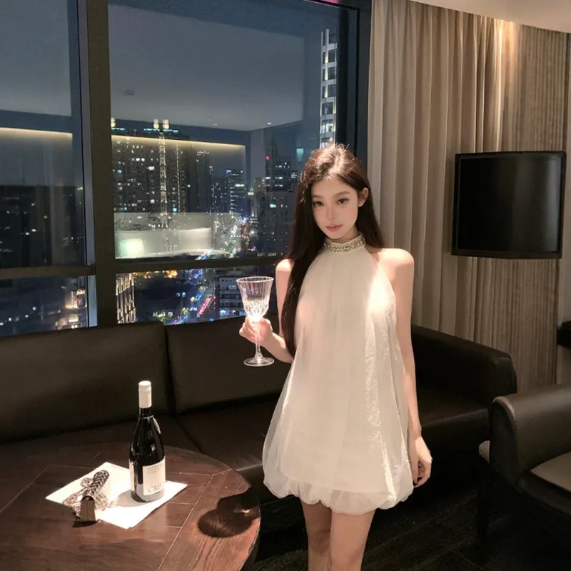 DOSOHEB Sleeveless Dress Women's-5