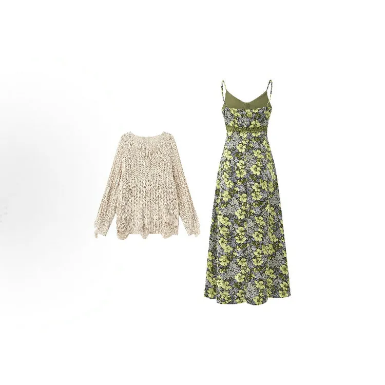 DOSOHEB Two Piece Skirt Sets Women's-1
