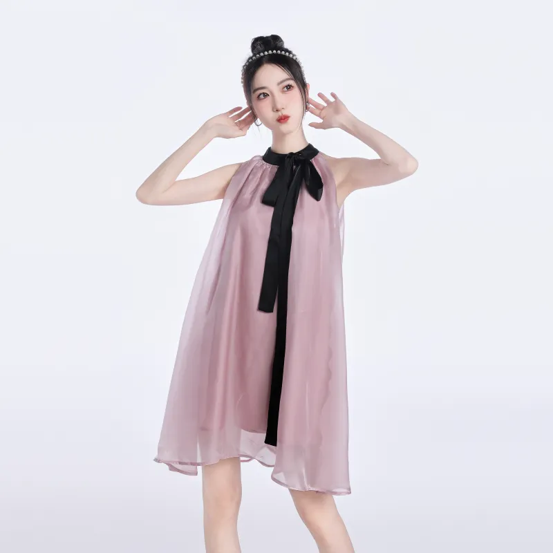 DOSOHEB Sleeveless Dress Women's-6
